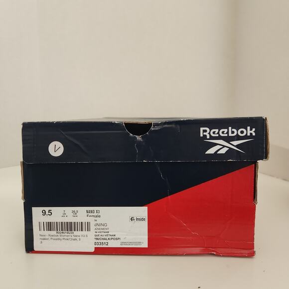 Reebok Women's Nano X3 Sneaker, Possibly Pink/Chalk, 9.5 - Picture 10 of 10